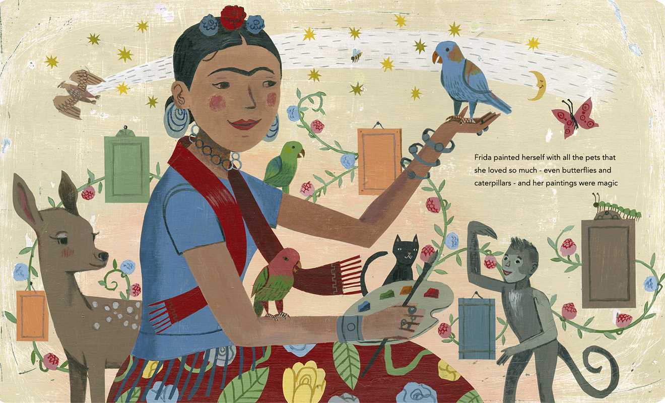 Frida Kahlo and Her Animalitos by Monica Brown