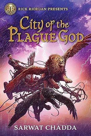 City of the Plague God by Sarwat Chadda (hardcover)