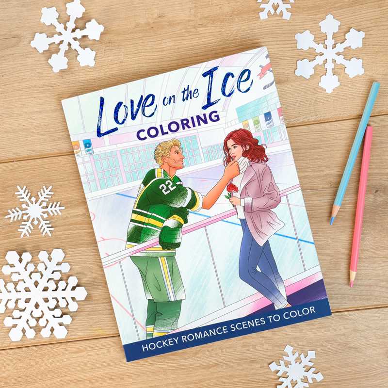Love on the Ice Coloring by Editors of Thunder Bay Press