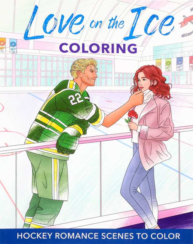 Love on the Ice Coloring by Editors of Thunder Bay Press