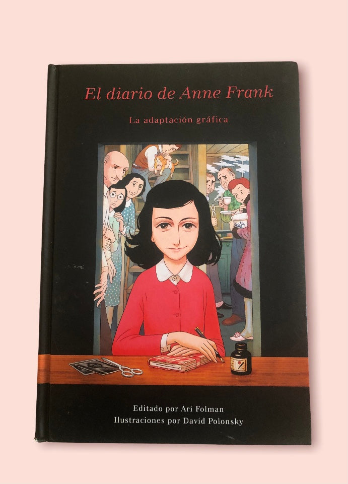 El Diario de Anne Frank La adaptación gráfica Editado por Ari Folman (pasta dura)
