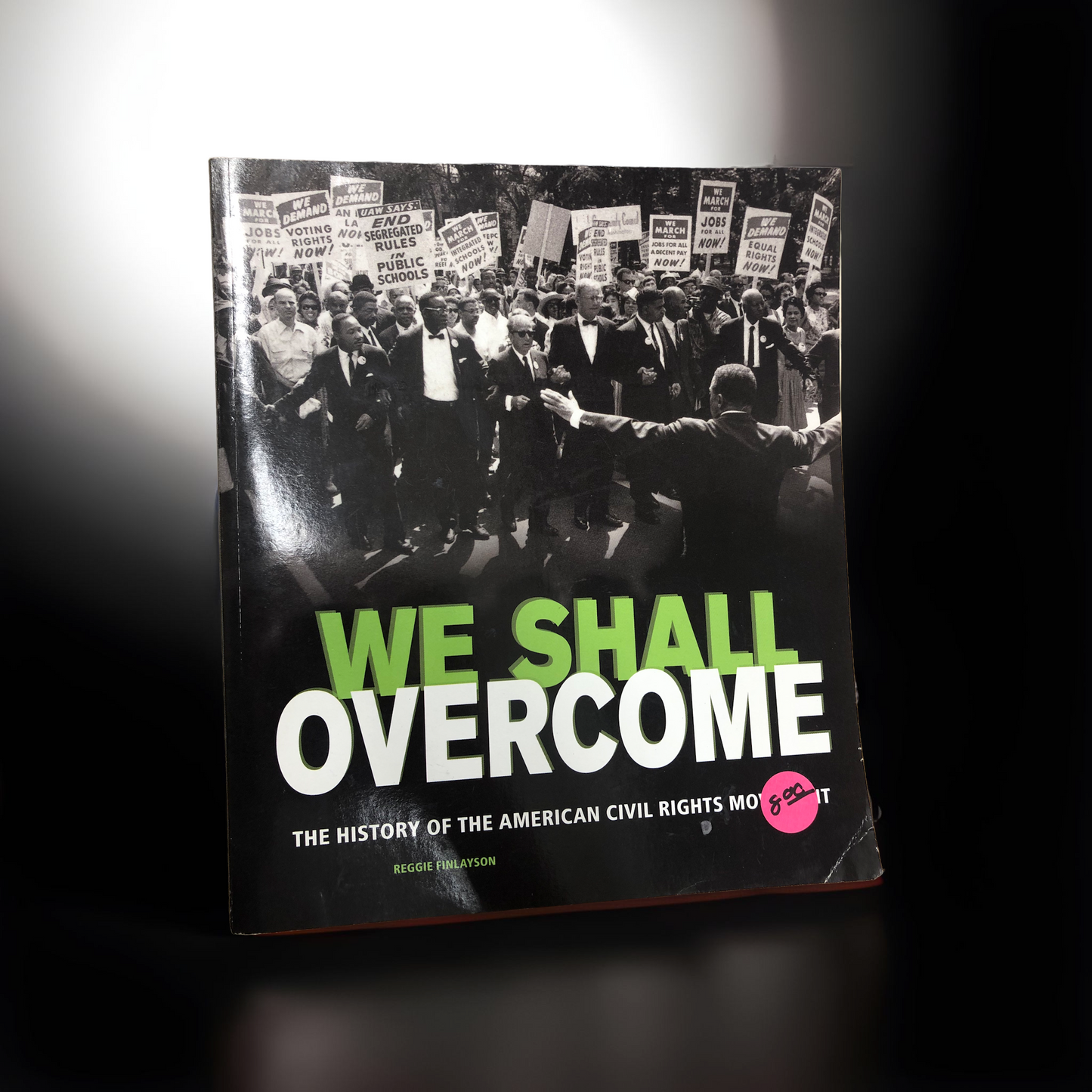 We Shall Overcome by Regie Finlayson (used book, paperback)